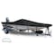 Eevelle Boat Cover JON BOAT Open, Outboard Fits 20ft 6in L up to 84in W Charcoal SCOJB2084B-CHL - alternate 1